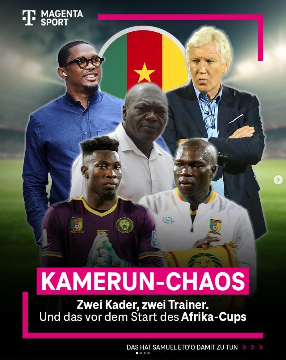 Screenshot des Social Media Highlights der Woche.